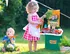 Dětská kuchyňka MalPlay Child Kitchenette mini kuchyňka v kufříku zelená/oranžová