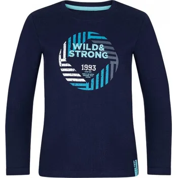 Chlapecké tričko Chlapecké triko Loap Bix tmavě modré