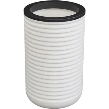 Sada koupelnových doplňků Kelímek na zubní kartáčky KOBE WHITE, rozměr 6,8x6,8x11,3cm