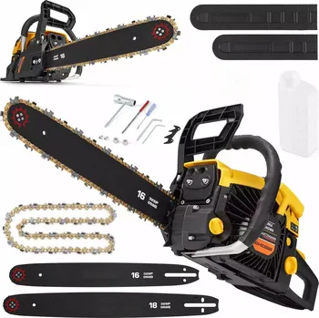 Motorová pila 2energy Benzinová řetězová motorová pila, 5,8 HP | SCHWARTZMANN