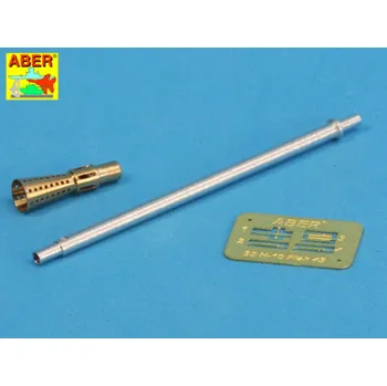 Plastikový model Aber Models 1/35 German 37mm Flak 43/1 L/60 Barrel