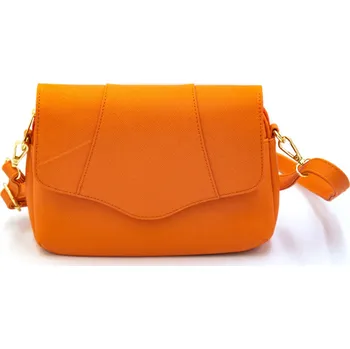 Kabelka 3Pagen Kabelka Mája oranžová