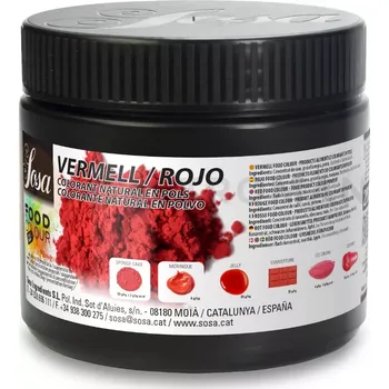 Výroba svíčky Přírodní červené potravinářské barvivo 200 g | SOSA, 48681