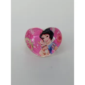 Prsten Prstýnek - DISNEY PRINCEZNY SRDÍČKO - Sněhurka (Značka: ZHEJIANG)