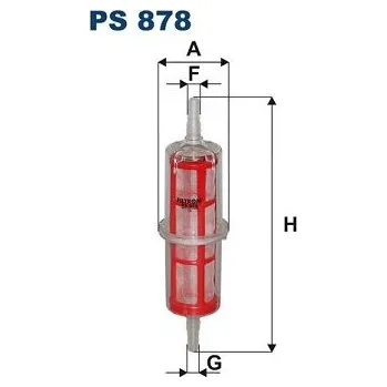 Filtr do auta Palivový filtr FILTRON PS 878