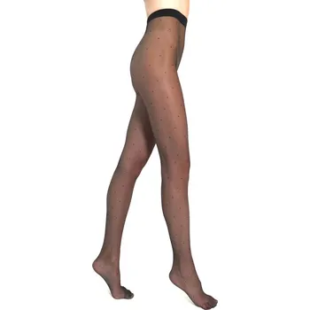 Dámské punčochy Veneziana Valentine • 5-XL • černá • punčochové kalhoty 12 DEN