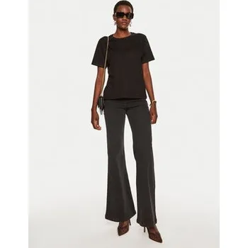 Pánské tričko TWINSET T-Shirt 242TP2440 Černá Regular Fit XS