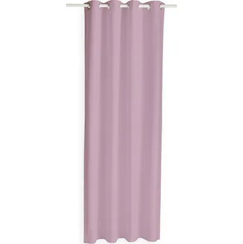 Uchycení záclony a závěsu Today Okenní závěs na kroužky lila 140x260 cm