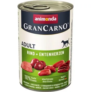 Krmivo pro psa Animonda GranCarno dog konz. - hovězí + kachna 400 g