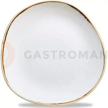 Talíř Plytký talíř s nepravidelným tvarem 264 mm | CHURCHILL, Stonecast Barley White