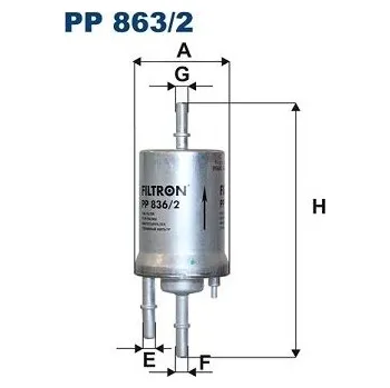 Palivový filtr Palivový filtr FILTRON PP 836/2
