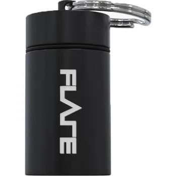 Špunt do uší Flare® Capsule Velké Barva: Černá hliníkové pouzdro na špunty do uší