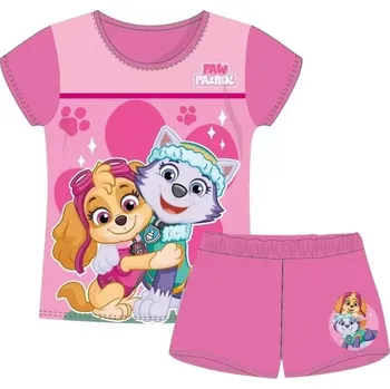 Dívčí pyžamo dovoz EU Dívčí letní pyžamo Paw Patrol růžové 98