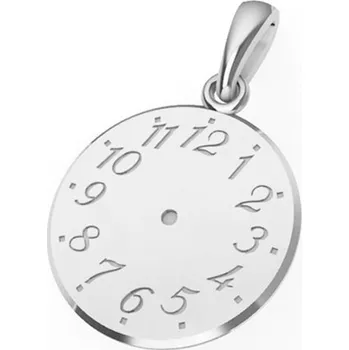 Přívěsek Luxur, Přívěsek z bílého zlata – Křtící hodiny II, 585-66-2-8002.1B00.0.00.000.23