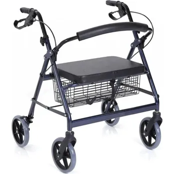 Chodítko pro seniory Moretti RH520, čtyřkolové chodítko zesílené