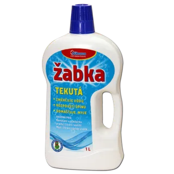 Prací prášek Žabka tekutá 1l ( Tekutý mycí, čistící a změkčovací přípravek)