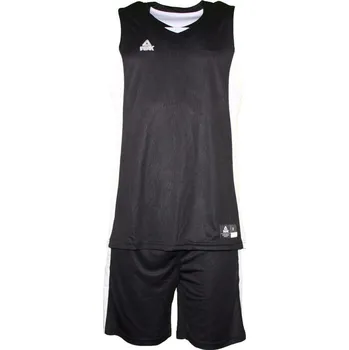 PEAK Pánský basketbalový oboustranný set 2XS ČERNÁ