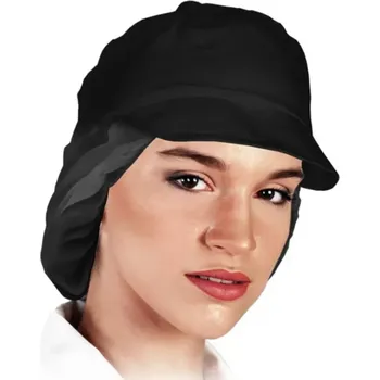 Čepice Reis BERGO kuchařská čepice černá