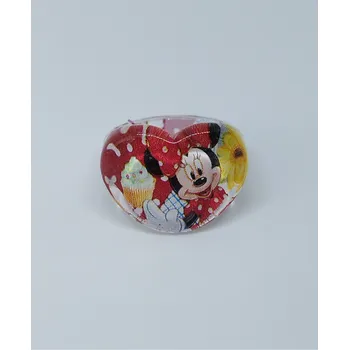 Prsten Prstýnek - MICKEY MOUSE SRDÍČKO - MINNIE MOUSE 1 - S vadou (Značka: ZHEJIANG)