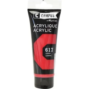 Vodová barva Akrylová barva Raphael 617 - Carmine - Karmínová 100 ml