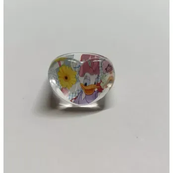 Prsten Prstýnek - MICKEY MOUSE SRDÍČKO - DAISY 4 - S vadou (Značka: ZHEJIANG)