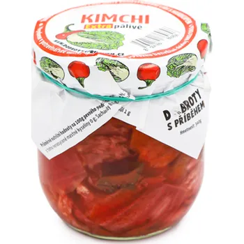 konzervovaná zelenina DOBROTY S PŘÍBĚHEM Kimchi 340 g extra pálivé
