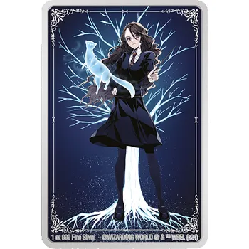 Stříbrná mince Harry Potter™ - Patronus (Ochránce) - Hermione Granger 1 Oz 2024 Color PROOF - (2.)