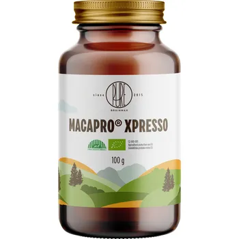 Přírodní produkt BrainMax Pure® MacaPro® XPresso, BIO, 100 g *CZ-BIO-001 certifikát