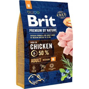 Krmivo pro psa Výhodné balení: 2x3kg Brit Premium by Nature Adult M