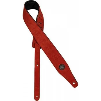 Kytarový popruh Gaucho Suede Three GST-663-RD, Popruh na kytaru