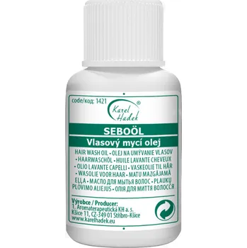 Tělový olej Aroma KH Karel Hadek Vlasový mycí olej SEBOÖL při výskytu seborey Objem: 200 ml