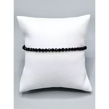 Náramek Náramek Turmalín černý 3 mm broušený