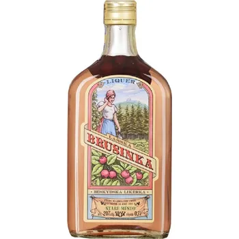 Likér Lašská Brusinka Premium 20% 0,7l (holá láhev)