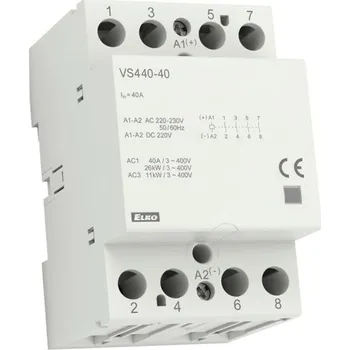 Stykač VS440 -22 24V AC/DC Instalační stykač 4x40A 209970700075