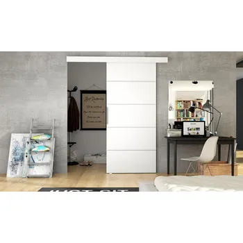 Obývací stěna Posuvné Dveře RUBI III Bílá