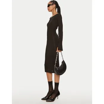 Dámské šaty Patrizia Pepe Koktejlové šaty 8A1331 K1QZA K250 Černá Slim Fit III