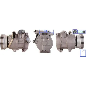 Klimatizace automobilu Kompresor, klimatizace ELSTOCK 51-0766