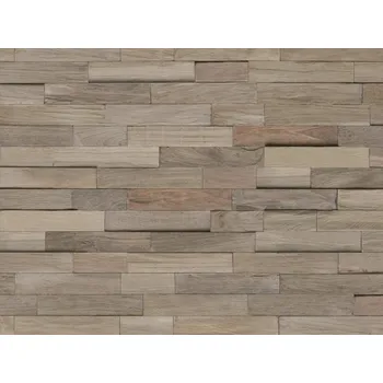 Dřevěný obklad Effetto Smoked Reclaimed Teak