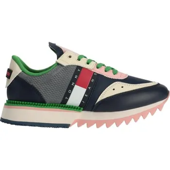 Dámská obuv Dámská volnočasová obuv Tommy Hilfiger TOMMY JEANS CLEATED 41 Tmavě modrá, Růžová, Zelená
