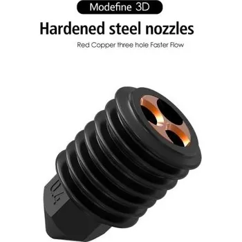 Příslušenství k 3D tiskárně Modefine 3D tvrzená tryska 0,6 mm