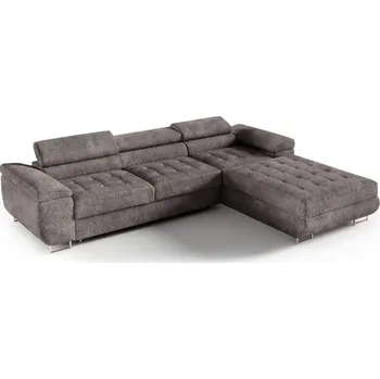 Obývací pokoj Rohová rozkládací sedací souprava 272 JENNY Grafitová I Pravá