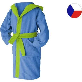 Chlapecký župan Dětský župan ELMAR PATRIK Modrá-zelená 140