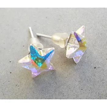 Náušnice Prosperk Náušnice Swarovski hvězdičky S1848