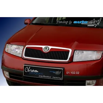 Lišta karosérie Lišta masky Škoda Fabia - pro lak