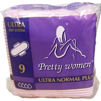 Menstruační vložka Pretty Women Ultra vložky s křidélky 9 ks