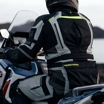 Moto bunda Textilní bunda Rebelhorn Patrol (černá), vel. 6XL