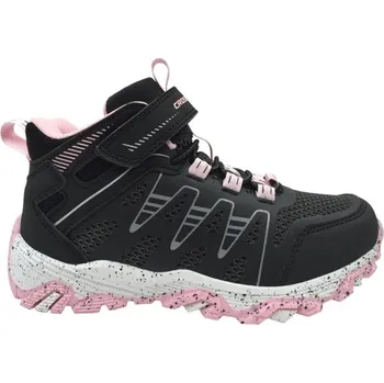 Dětská treková obuv Dětská treková obuv Crossroad DUSTY MID 34 Černá, Růžová, Bílá