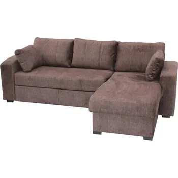 Sedací souprava Rohová sedací souprava Tores, pravá, hnědá (mars 3)