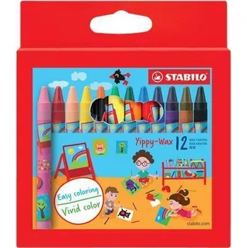 Kresba Stabilo Stabilo, 2812, sada olejových pastelů/voskovek, 12 ks