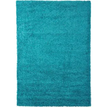 Koberec Kusový koberec LIFE SHAGGY 1500 Tyrkys Rozměr: 60x110 cm